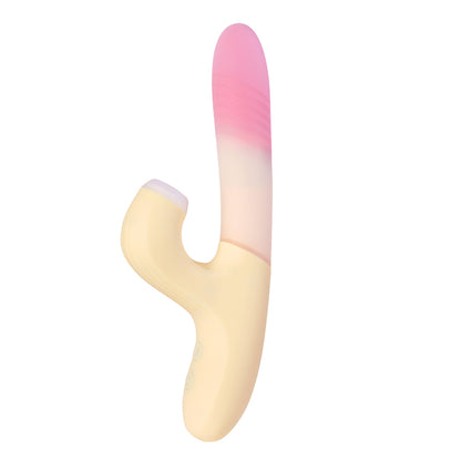 ZEMALIA 甜焰  吮吸震動棒 伸縮刺激 女性情趣用品
