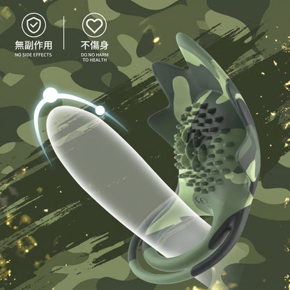 BEYOLE 狂野海星鎖精環 雙重鎖精久戰+震動 一環多用 情趣用品