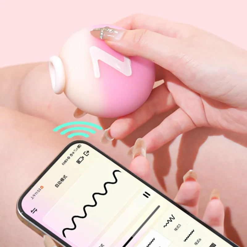 ZEMALIA 嘻吸豆 按壓控制吮吸 APP遊玩 女生自慰吮吸器 情趣用品