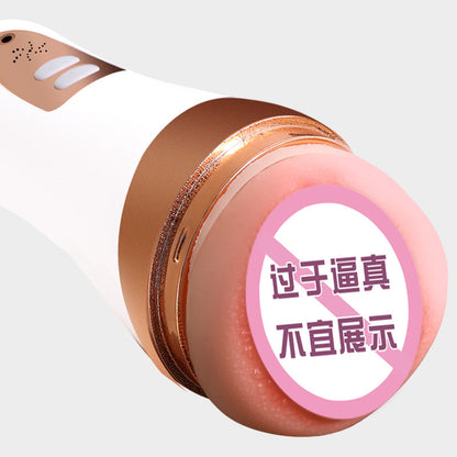 JIUAI 魚姬 伸縮旋轉 電動飛機杯 仿真名器內膽 男用自慰 情趣玩具02