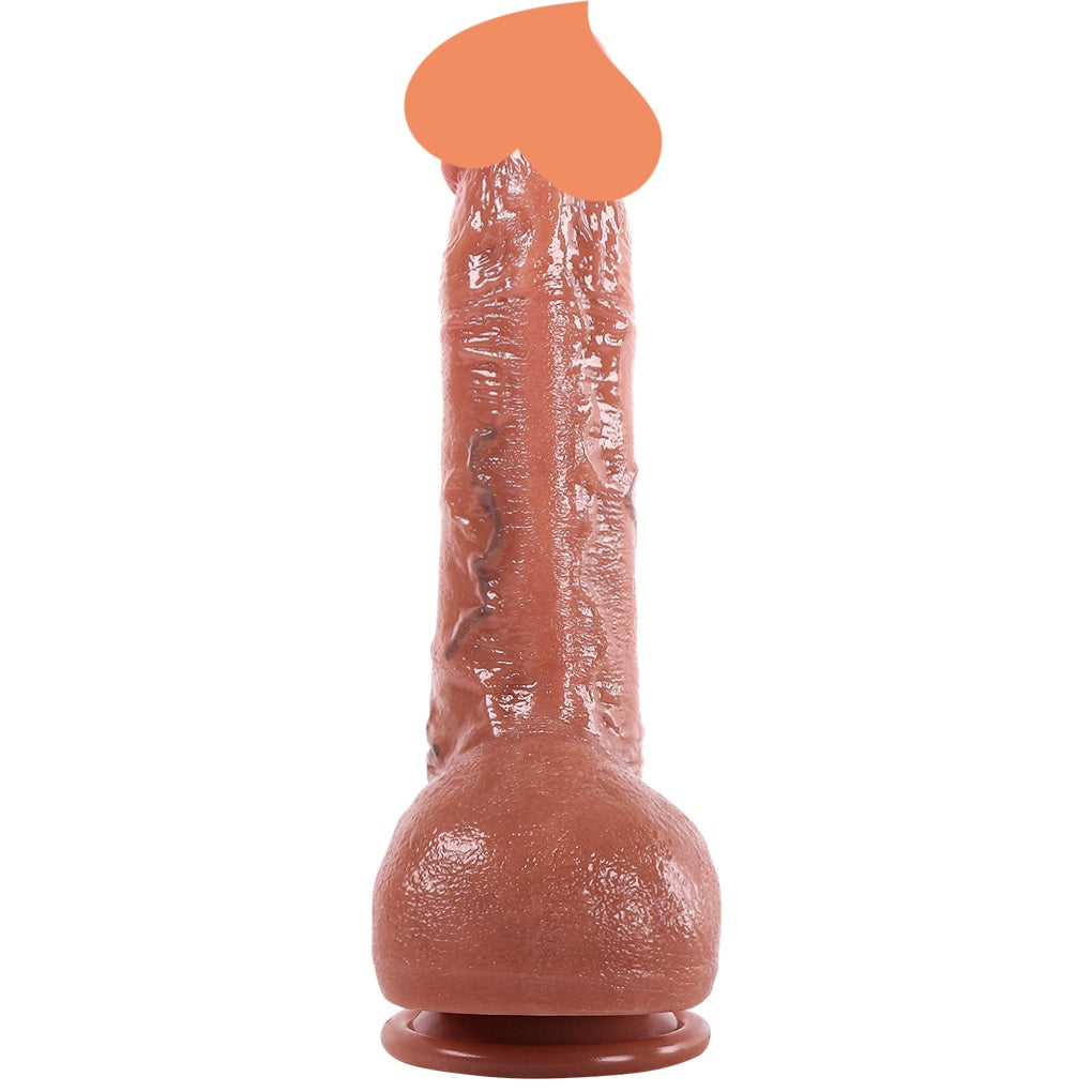 Dike 逼真 仿陰莖皮膚紋理 手動仿真陽具 帶噴水功能 女性自慰 情趣用品 01