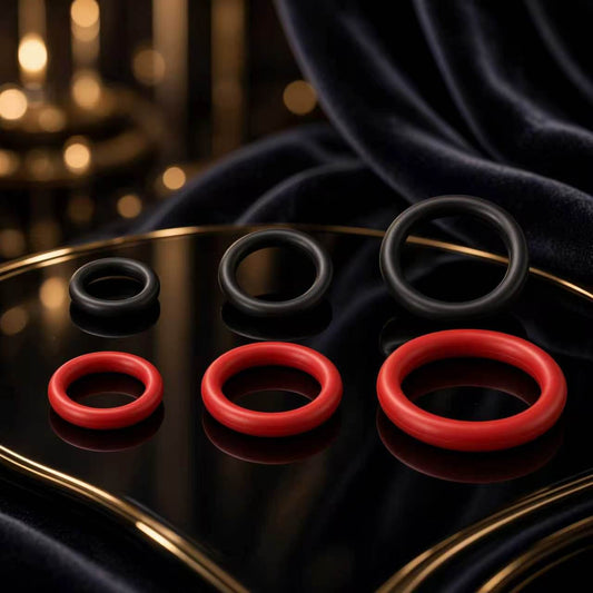 BEYOLE  六環鎖精環（套裝） 六種尺寸 男用情趣用品