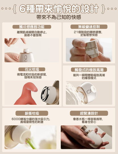 BeYourLover 香水瓶 火花吮吸 微電流刺激 女性用自慰按摩器 成人用品 情趣玩具